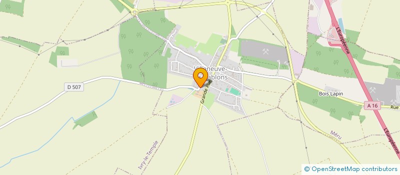 localisation de l'entreprise IN YOUR BAND  VILLENEUVE-LES-SABLONS