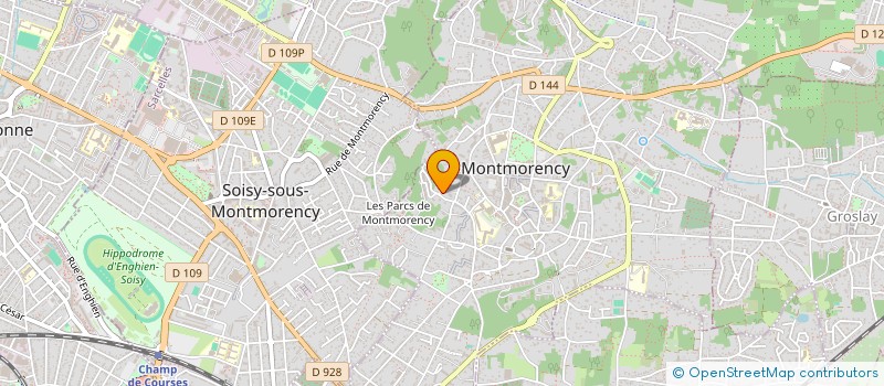 localisation de l'entreprise IN2BOX SARL  MONTMORENCY