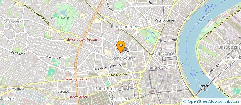 localisation de l'entreprise IN2WINES  BORDEAUX