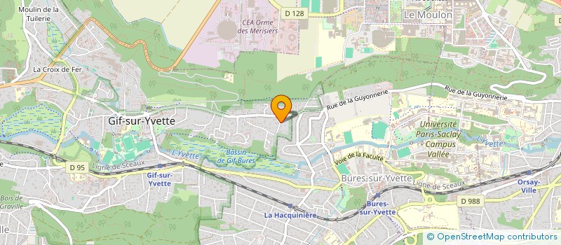 localisation de l'entreprise IN3G  GIF-SUR-YVETTE