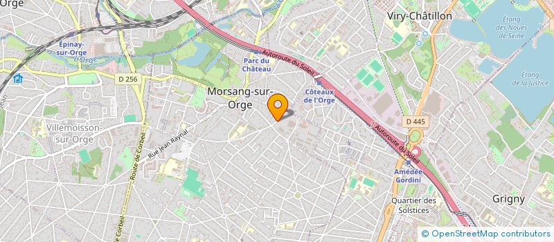 localisation de l'entreprise INA CLEAN à MORSANG-SUR-ORGE