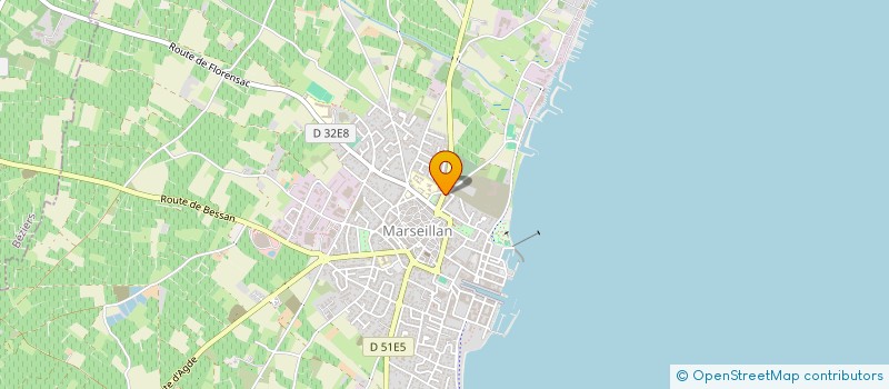 localisation de l'entreprise INA FIBRE à POMEROLS