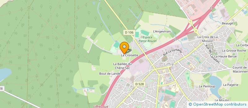 localisation de l'entreprise INABED  LIFFRE