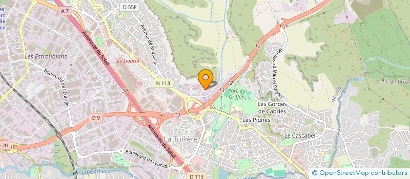 localisation de l'entreprise INABENSA SEMI EQOS ENERGIE à VITROLLES