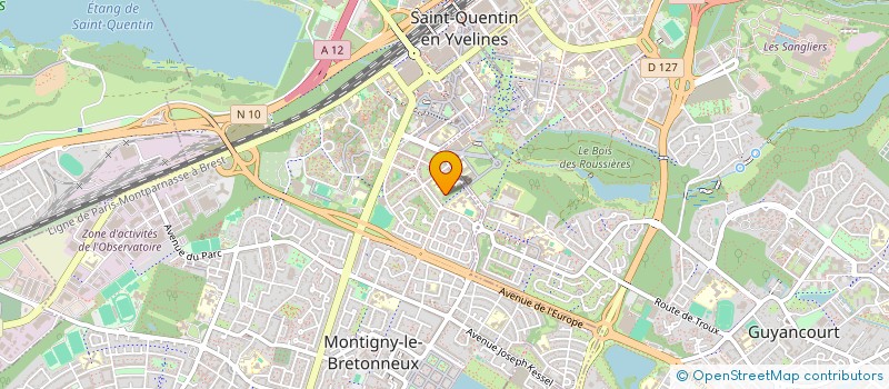 localisation de l'entreprise INAD  MONTIGNY-LE-BRETONNEUX