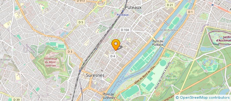 localisation de l'entreprise INADEA  BORDEAUX