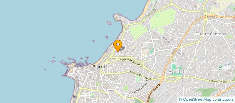 localisation de l'entreprise INADEC à BIARRITZ