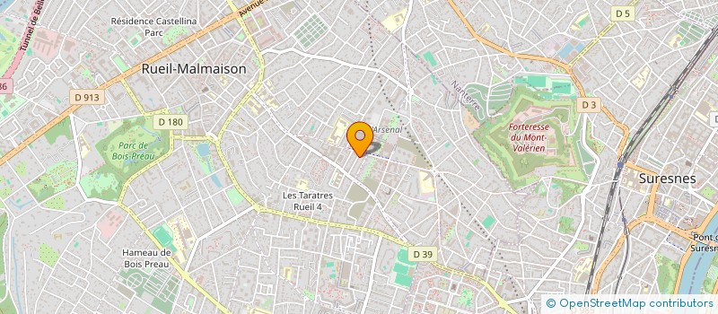localisation de l'entreprise INADEM à RUEIL-MALMAISON