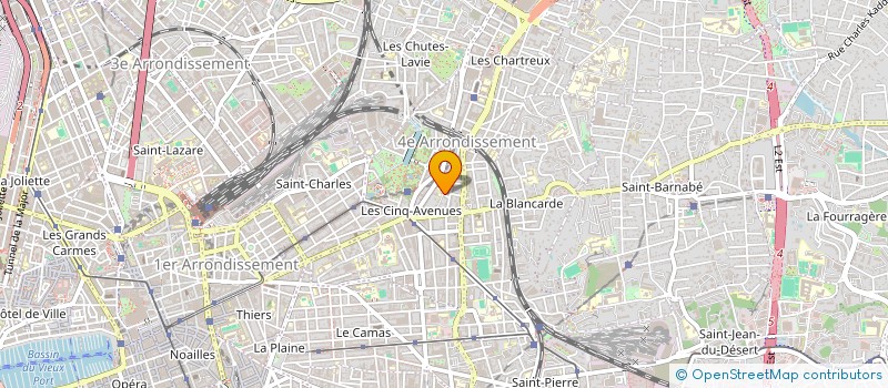 localisation de l'entreprise INADVERTANCE  MARSEILLE