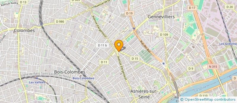 localisation de l'entreprise INAFLAS BRAHIMI IBNISSI BOUJMAA à ASNIERES-SUR-SEINE