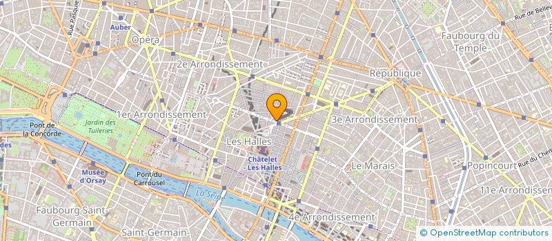 localisation de l'entreprise INAFON à PARIS