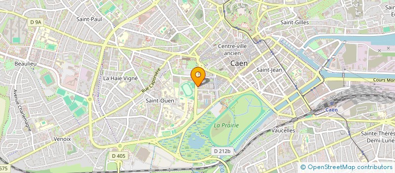 localisation de l'entreprise INAGH à CAEN