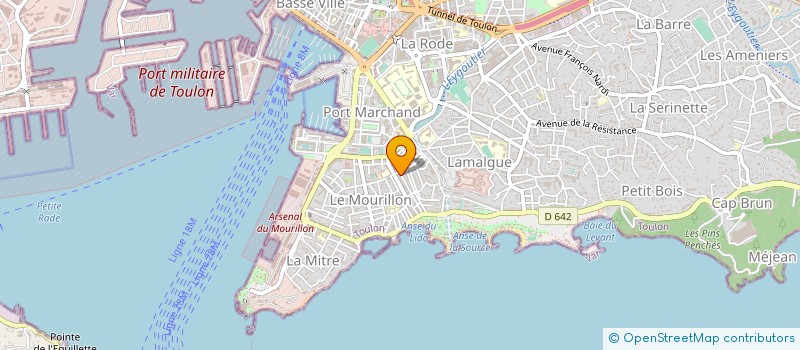 localisation de l'entreprise INAHLIA  TOULON