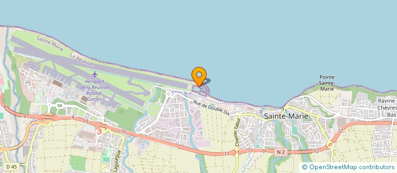 localisation de l'entreprise INAIS à SAINTE-MARIE