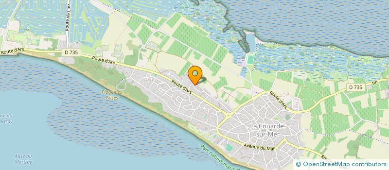 localisation de l'entreprise INAKI ETXEA  LE BOIS-PLAGE-EN-RE