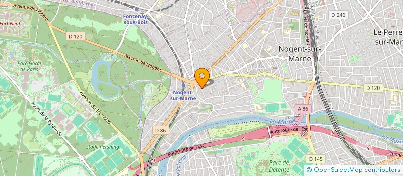 localisation de l'entreprise INAKWA  NOGENT-SUR-MARNE