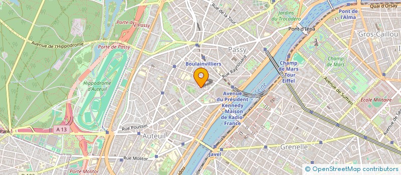 localisation de l'entreprise INALCOM  PARIS