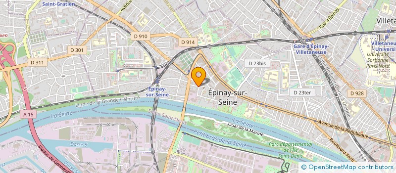 localisation de l'entreprise INALIA EXPRESS à EPINAY-SUR-SEINE