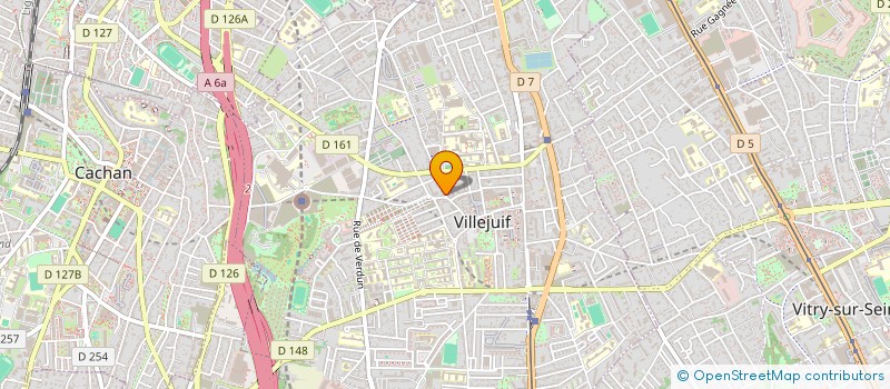 localisation de l'entreprise INALYAH & CO à VILLEJUIF