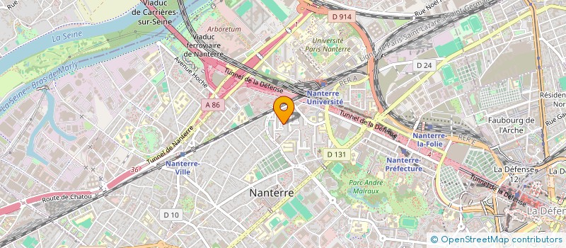 localisation de l'entreprise INAMSO à NEUILLY-SUR-MARNE