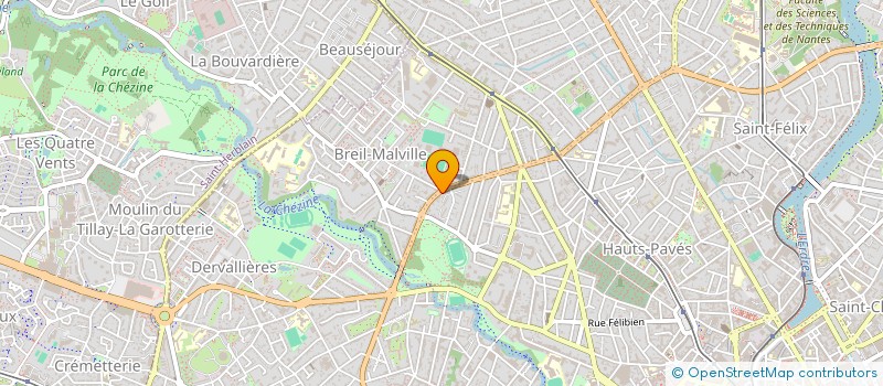 localisation de l'entreprise INAN à NANTES