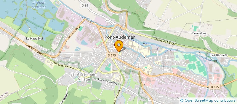 localisation de l'entreprise INAN NA MEDICAL GROUP à PONT-AUDEMER