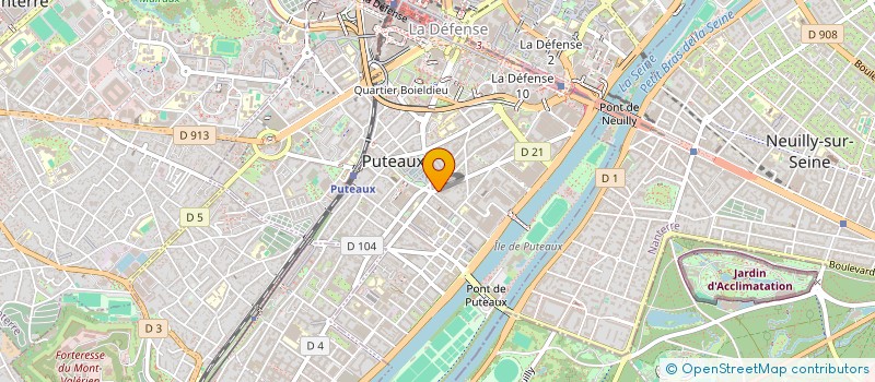 localisation de l'entreprise INANA à PUTEAUX