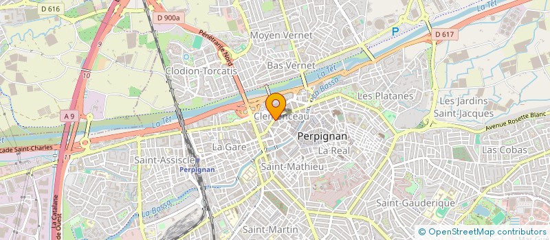 localisation de l'entreprise INANNA  PERPIGNAN