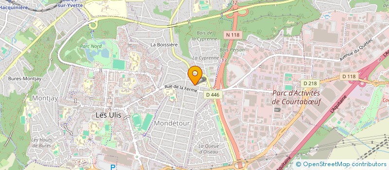 localisation de l'entreprise INANNA CONSULTING GROUP à ORSAY