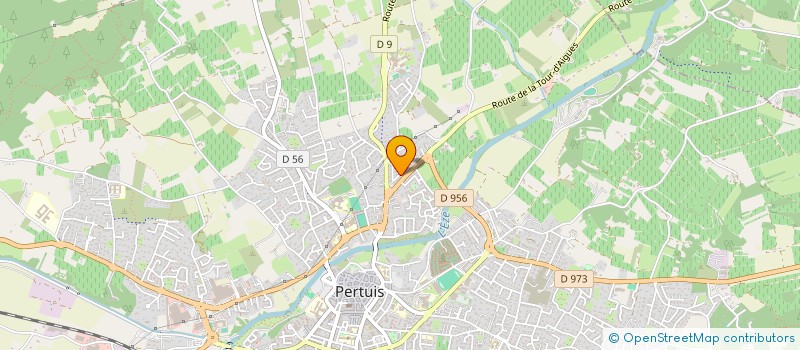 localisation de l'entreprise INANO  PERTUIS