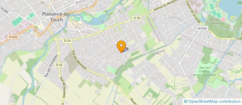 localisation de l'entreprise INARI  PLAISANCE-DU-TOUCH