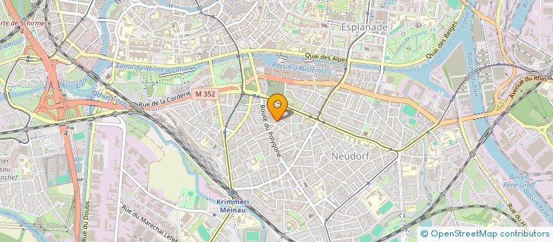 localisation de l'entreprise INARI à STRASBOURG