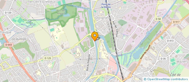 localisation de l'entreprise INARI  DOUAI