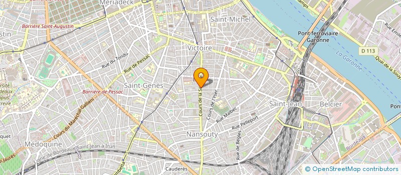 localisation de l'entreprise INARI FOODS  BORDEAUX