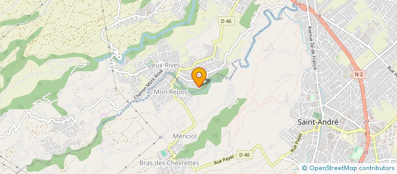 localisation de l'entreprise INARYO  SAINTE-SUZANNE