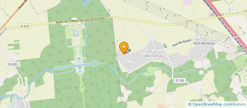 localisation de l'entreprise INAS  MOISENAY