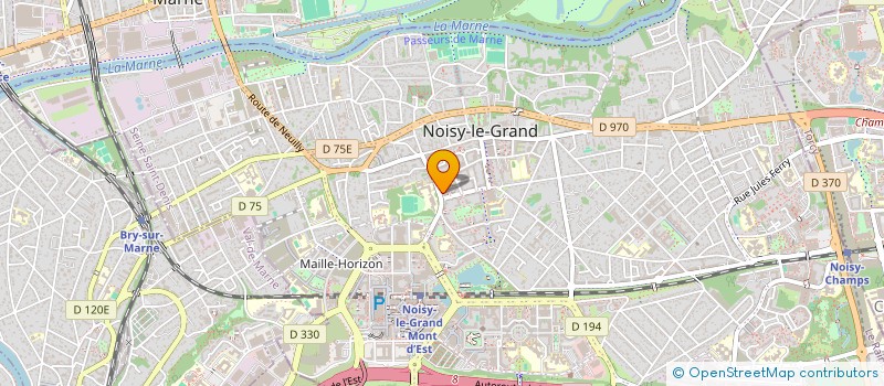 localisation de l'entreprise INATHOSSENE GOULAMHOUSSEN à NOISY-LE-GRAND