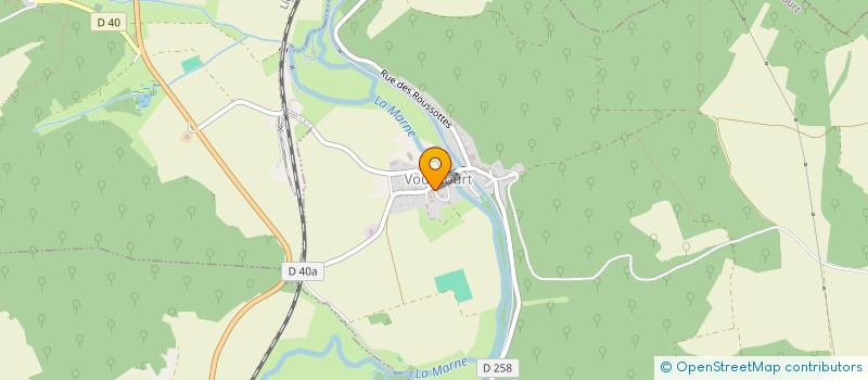 localisation de l'entreprise INATTENDUES à VOUECOURT