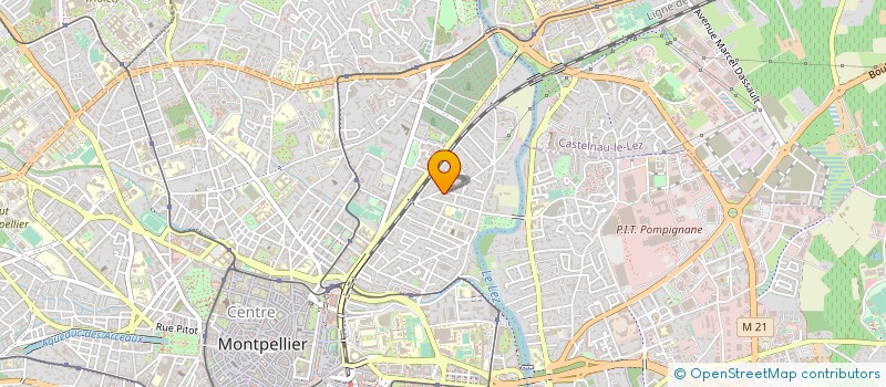 localisation de l'entreprise INATYSCO à MONTPELLIER