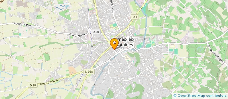 localisation de l'entreprise INAUDIO FORMATION à PERNES-LES-FONTAINES
