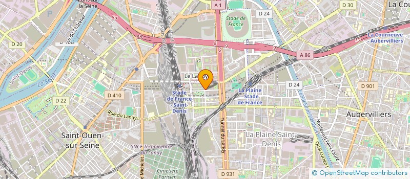 localisation de l'entreprise INAWELI à SAINT-DENIS
