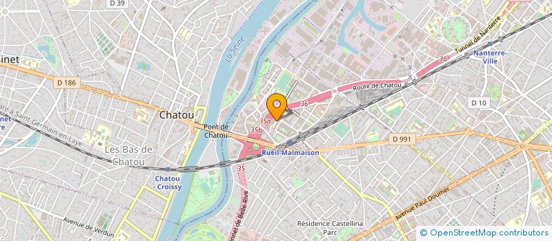 localisation de l'entreprise INAXE à RUEIL-MALMAISON