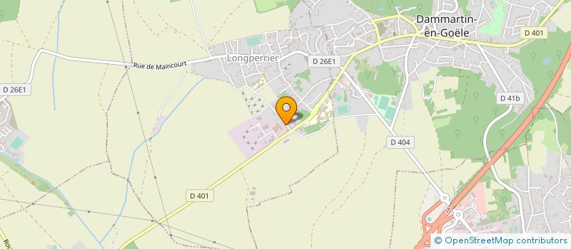 localisation de l'entreprise INAXES à VILLENEUVE-SOUS-DAMMARTIN