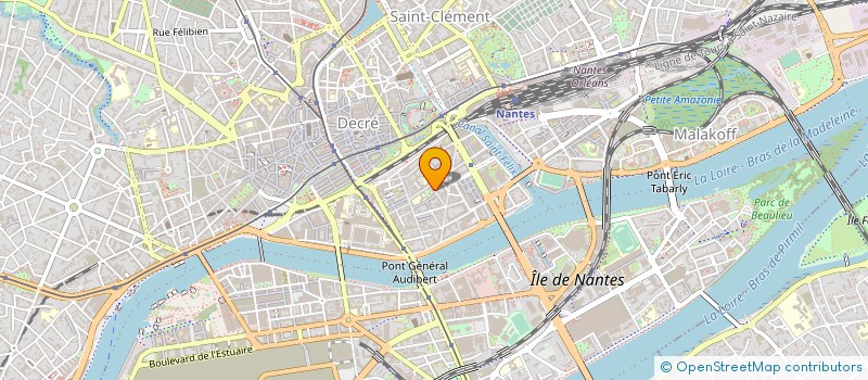 localisation de l'entreprise INAYA à NANTES