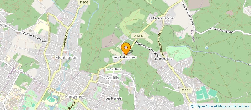 localisation de l'entreprise INAYA  ANDILLY