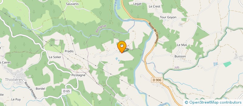 localisation de l'entreprise INAYA  AMBERT