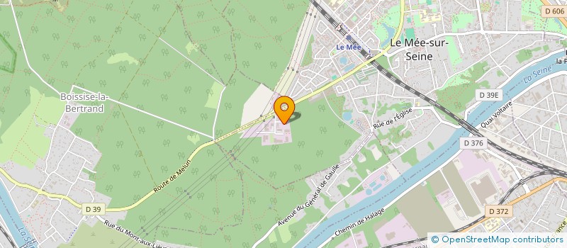 localisation de l'entreprise INAYA à LE MEE-SUR-SEINE