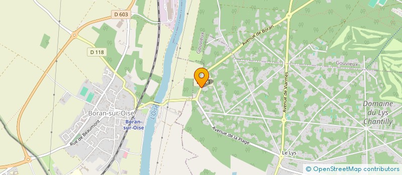 localisation de l'entreprise INAYA  LAMORLAYE