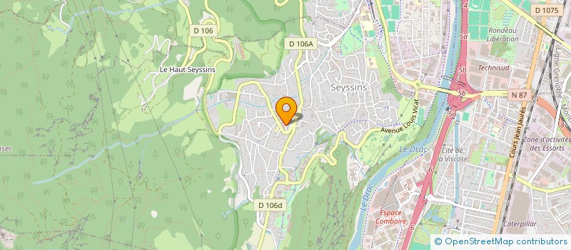 localisation de l'entreprise INAYA  SEYSSINS