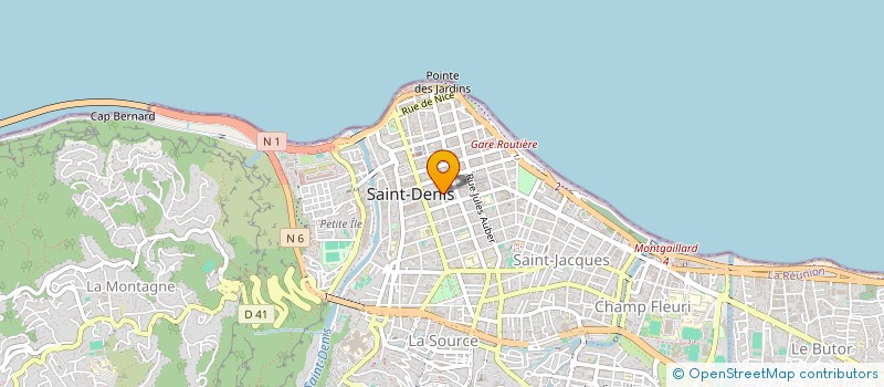 localisation de l'entreprise INAYA INVEST  SAINT-DENIS